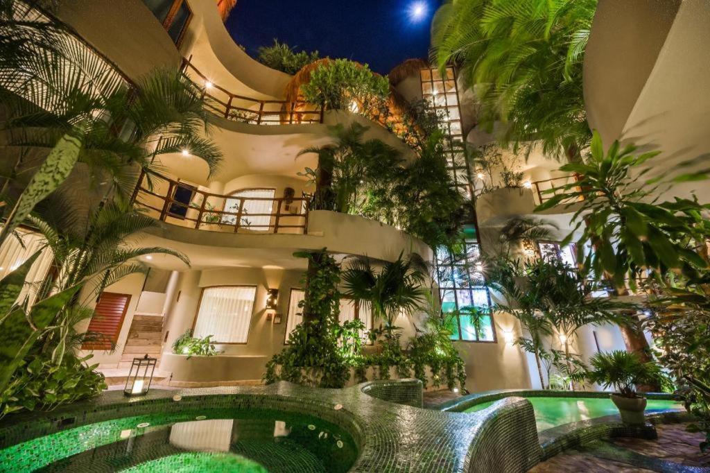 Maya Villa Condo Hotel Playa del Carmen Exteriör bild